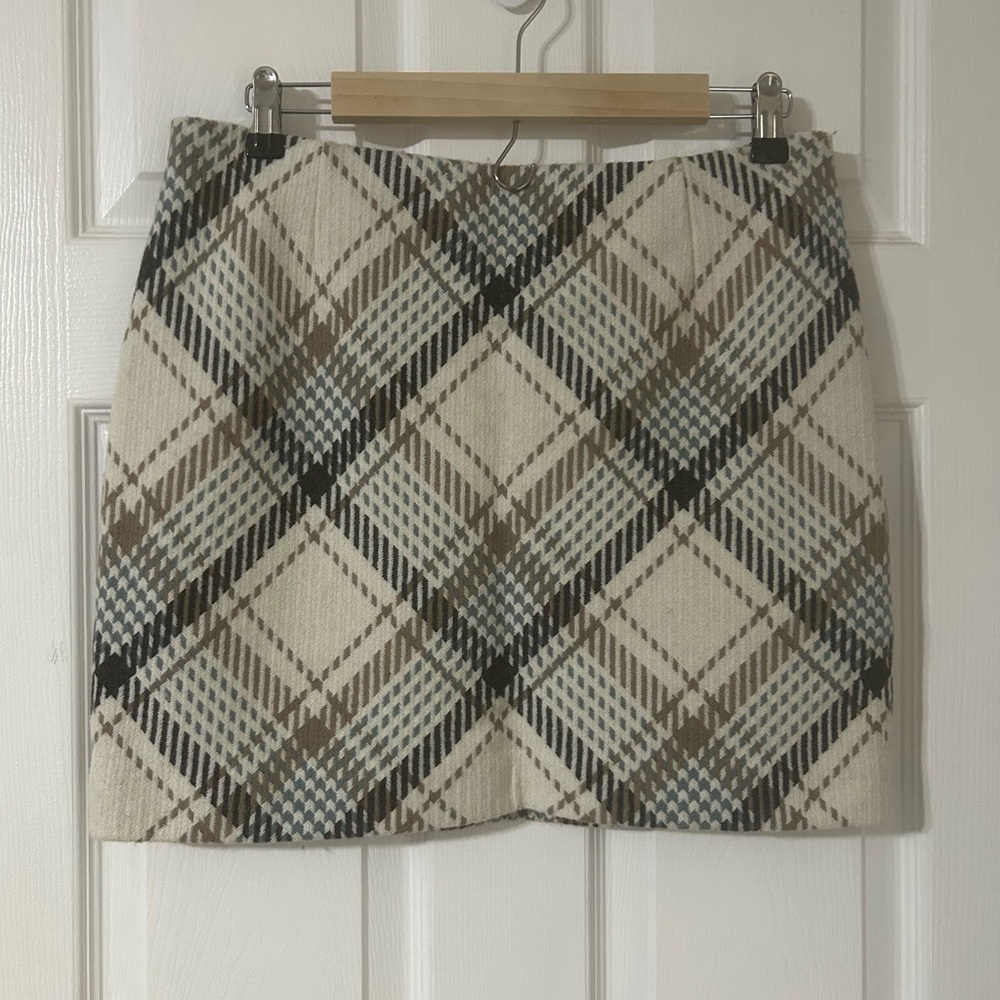 H&M plaid skirt